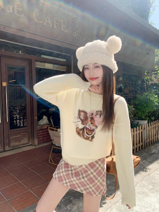 <曾小咸推荐>现货秒杀 ！微信超特价！韩系刺绣毛衣 日常199.99 立减110 秒杀89.99！！外套 秒杀139.99！！ 商品图11