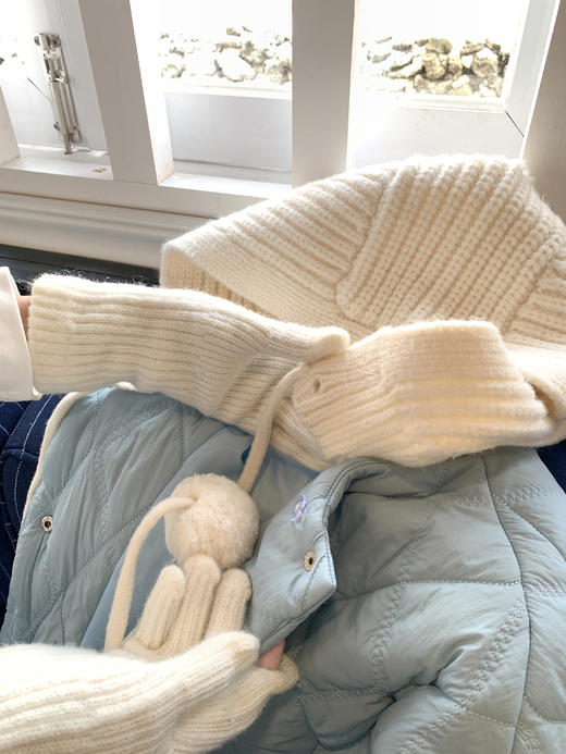 <曾小咸推荐>现货秒杀 ！微信超特价！韩系假两件连帽外套 日常289.99 立减140 秒杀149.99！！ 商品图6