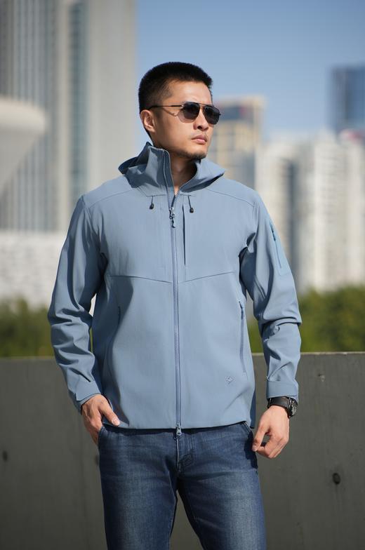 【龙牙上新】龙牙隐之雪狼PRO战术软壳连帽夹克 商品图0