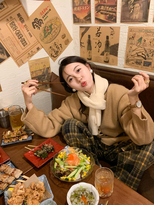 <曾小咸推荐>现货秒杀 ！微信超特价！复古黄格子休闲裤 日常179.99 立减90 秒杀89.99！！ 商品图5