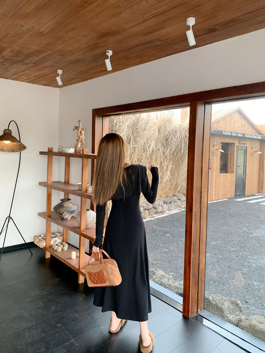 <曾小咸推荐>3.16现货秒杀 ！微信超特价！披肩v领针织连衣裙 日常219.99 立减120 秒杀99.99！！ 商品图13