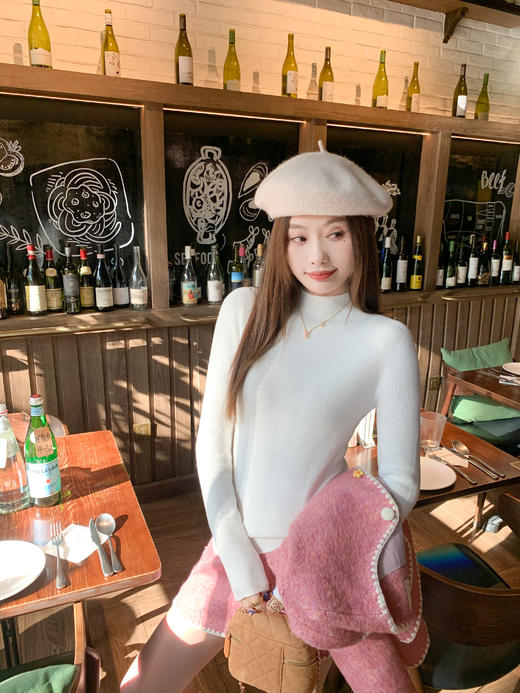 <曾小咸推荐>现货秒杀 ！微信超特价！撞色边小香风外套 日常269.99 立减130 秒杀129.99！！撞色边半裙 日常139.99 立减70 秒杀69.99！！ 商品图11