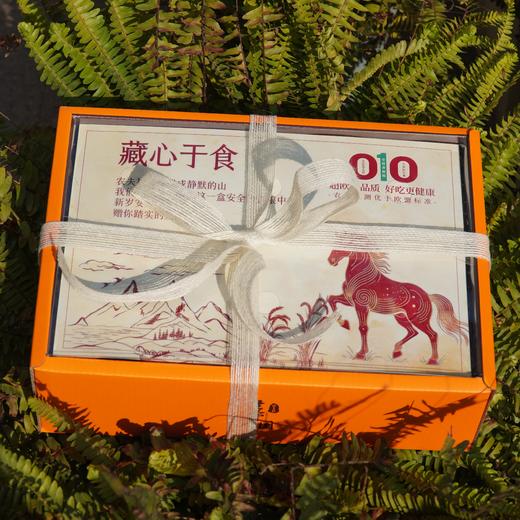 010平安礼盒 2026马年 平安喜乐  春节送礼送健康礼 010食品[火龙果果干 苹果干 核桃 枸杞 小米] 商品图2