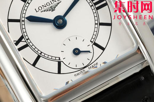 AF浪琴新款迷你黛绰维纳系列 方形女士腕表 优雅问世，开启崭新篇章！
表盘尺寸：21.50毫米x 29.00毫米 商品图4