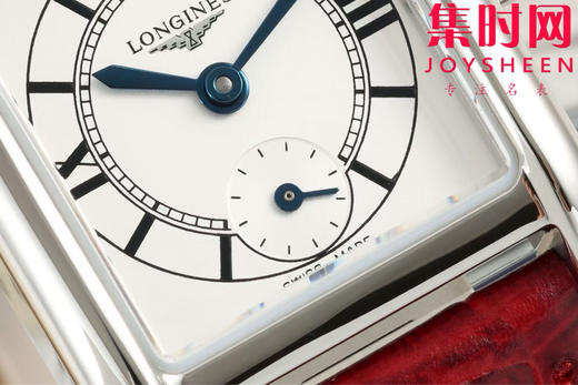 AF浪琴新款迷你黛绰维纳系列 方形女士腕表 优雅问世，开启崭新篇章！
表盘尺寸：21.50毫米x 29.00毫米 商品图4