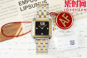AF卡地亚猎豹系列 PANTHERE猎豹新字面 女士腕表 中号表盘尺寸：27×37mm