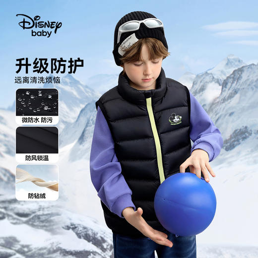 【90-160】迪士尼儿童冬款轻薄羽绒马甲 商品图6