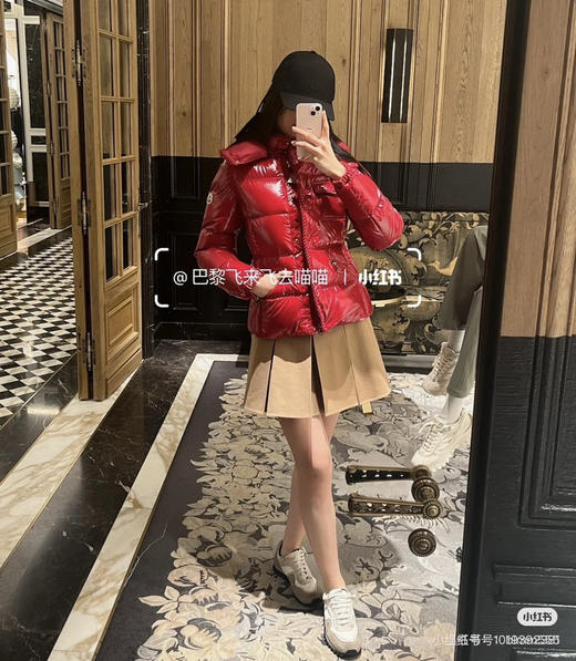 蒙𝐊爆款Glareins新款收腰小蛮腰羽绒服102404 商品图1