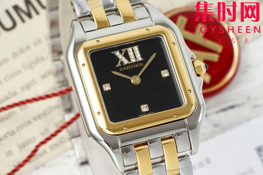 AF卡地亚猎豹系列 PANTHERE猎豹新字面 女士腕表 中号表盘尺寸：27×37mm 商品图1