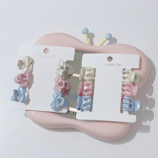 淡彩色多元素组合小抓夹（6个）-纪念日百货门店同款169248159 商品图2