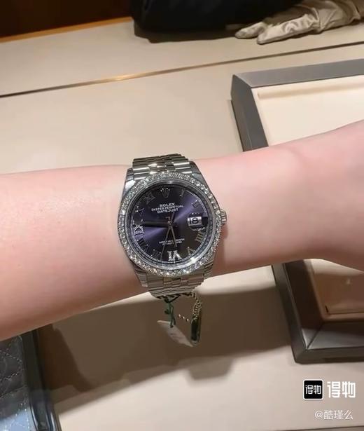 QB1-劳力士CS紫日志 钻圈间玫金 2236机（SH） 商品图10