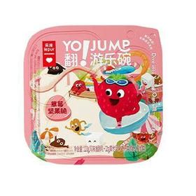 乐纯 翻游乐碗（草莓坚果脆）风味发酵乳 132g/盒