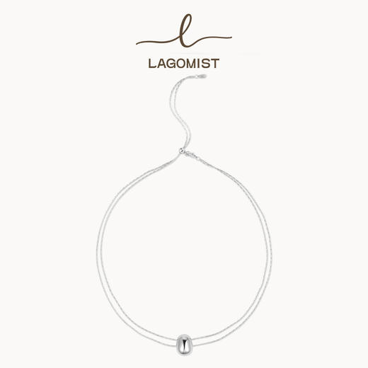 【秦岚&于文文&万妮达&刘孜同款】Lagomist拿铁系列 | 金/银咖啡豆项链 商品图1