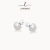 【Lagomist】拿铁系列 | 金/银牛奶双球耳钉 商品缩略图1