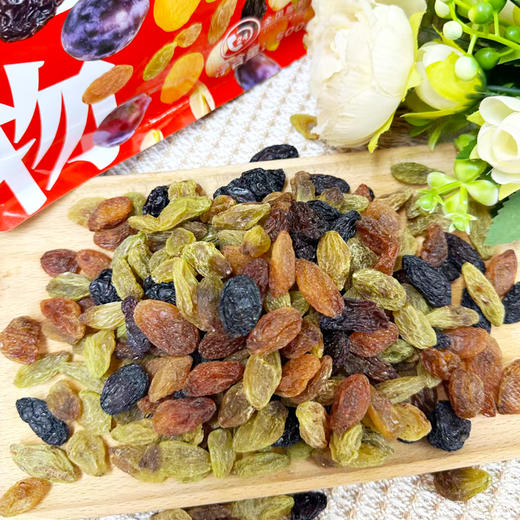 【亩育万物 蓝宝石葡萄干/三色葡萄干】 500g/袋 精选品质，自然晾晒，均匀饱满，可口香甜 商品图1