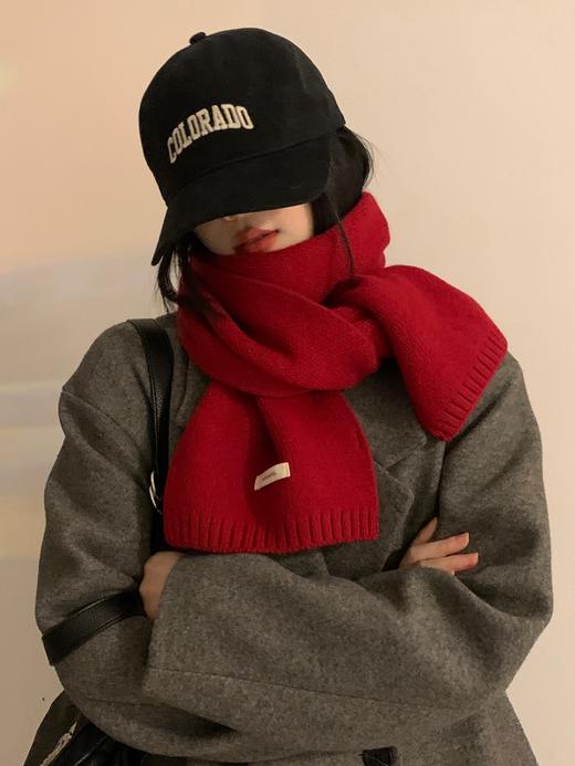 【百图lulu好物】【韩式氛围感围巾】100%羊毛围巾 商品图3