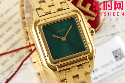 AF卡地亚猎豹系列 PANTHERE猎豹新字面 女士腕表 中号表盘尺寸：27×37mm 商品图1