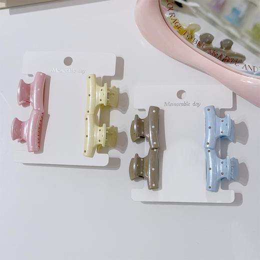 打点珠光组合小抓夹（4个）-纪念日百货门店同款169248116 商品图1