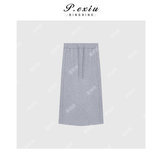 04-2潘依绣丁丁宠粉韩系松弛感长袖裙子套装Q50774 商品图2