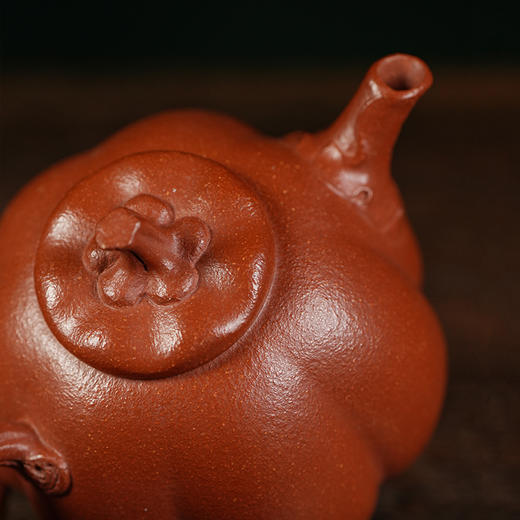 龙德堂陶艺 汤宣武 作品《雪乳香》原矿金砂大红袍 220cc 库存请咨询客服 商品图4