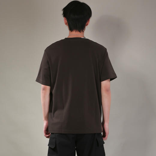 DRONKOO 2026 圆领左胸NO1刺绣修身短袖T恤 商品图4