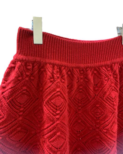 女款滑雪系列提花羊绒半裙 可配套装ho015 商品图1