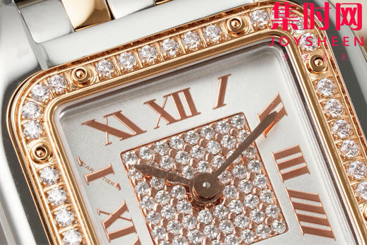 AF卡地亚猎豹系列 PANTHERE猎豹满钻面 满天星 女士腕表 小号表盘尺寸：22×30.3mm 商品图3