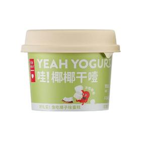 乐纯 哇！椰椰干噎酸奶 100g/杯