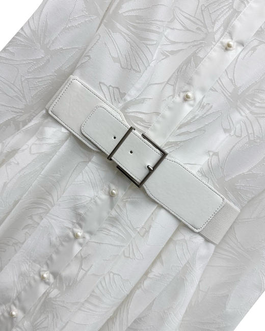 女款提花腰带连衣裙ba010 商品图2