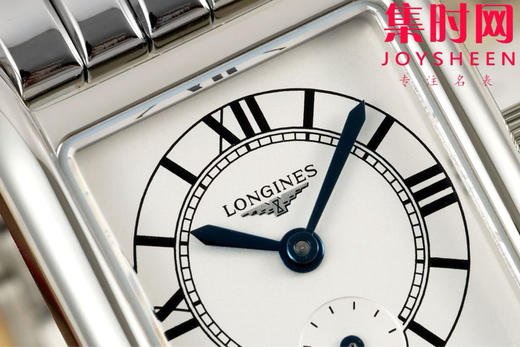 AF浪琴新款迷你黛绰维纳系列 方形女士腕表 优雅问世，开启崭新篇章！
表盘尺寸：21.50毫米x 29.00毫米 商品图3