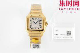 AF卡地亚桑托斯 山度士系列 女款迷你尺寸 迷你山度士 女士腕表 表盘尺寸：27×34.5mm