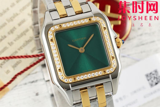 AF卡地亚猎豹系列 PANTHERE猎豹新字面 女士腕表 中号表盘尺寸：27×37mm 商品图1