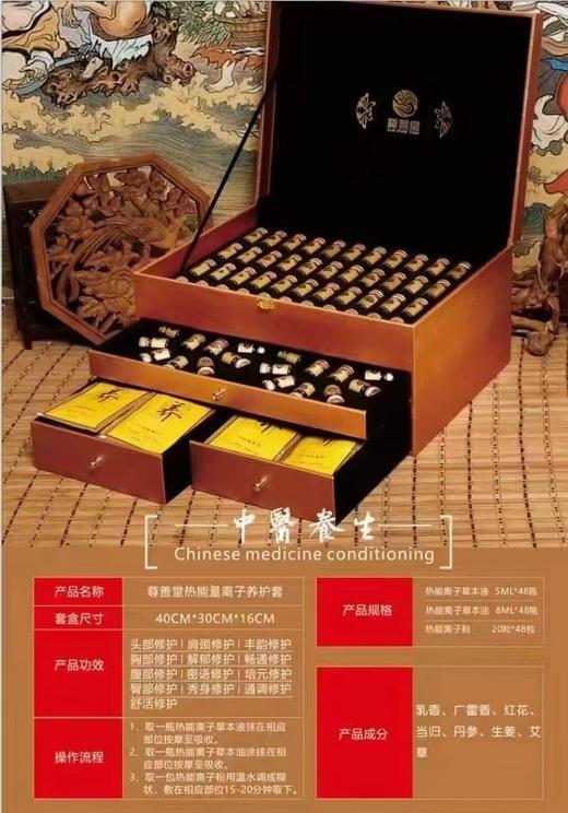 ZST热能量离子养护套(配48次药粉)身体套盒养生套盒，身体拓客套 商品图4
