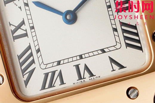 AF卡地亚桑托斯 山度士系列 女款迷你尺寸 迷你山度士 女士腕表 表盘尺寸：27×34.5mm 商品图4