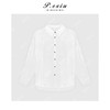 气质高级感宽松卷边袖翻领衬衫 H2560 商品缩略图0