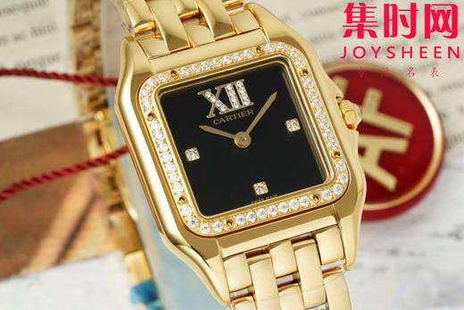 AF卡地亚猎豹系列 PANTHERE猎豹新字面 女士腕表 中号表盘尺寸：27×37mm 商品图1