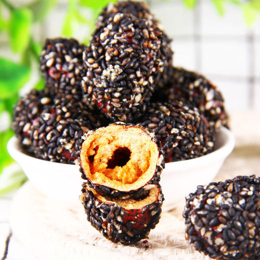 思宏 黑芝麻脆枣 168g/袋 商品图1