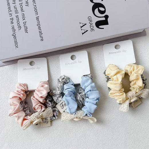 ZY田园碎花对装小发圈-纪念日百货门店同款169152712 商品图0