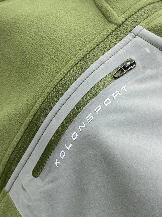 可隆抓绒衣男款户外运动抓绒夹克徒步露营保暖外套上衣 商品图6