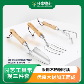 园艺工具常规三件套 经久耐用 | 基地直发 | 公平贸易 * Gardening Hand Tool Set (Three-Piece Set)