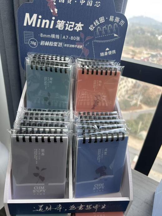 道林横线上翻PP软线圈本本草锦书 商品图2