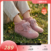 春节不打烊-西班牙Little winkaa童鞋冬季新款绒带魔术贴儿童短靴加绒保暖童靴 商品缩略图1