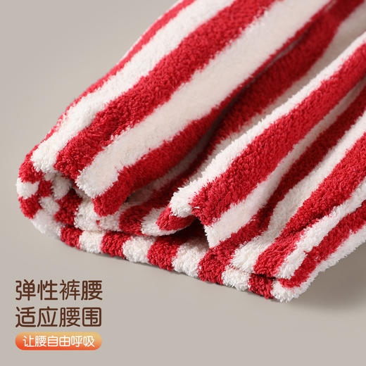 【M-2XL】猫人女生秋冬款半边绒家居服套装 商品图10