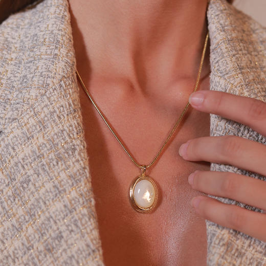 Ancient Rome古罗马时期 | 巴比伦白贝项链 商品图1