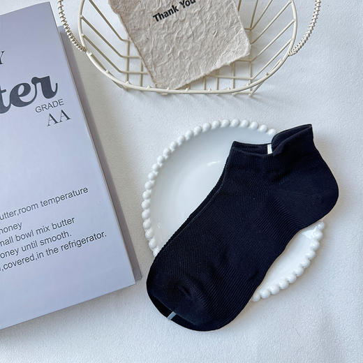 基础简约不规则袜口网眼男袜纪念日百货门店同款169601961 商品图4