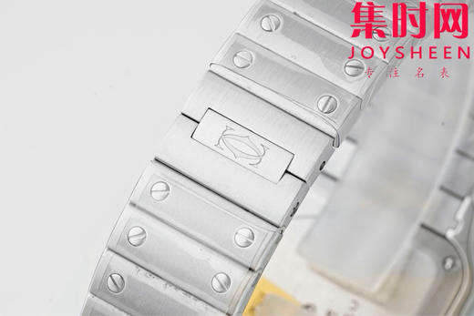 AF卡地亚桑托斯 山度士系列 女款迷你尺寸 迷你山度士 女士腕表 表盘尺寸：27×34.5mm 商品图8