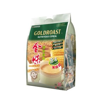 金味原味家庭装1500g（30g*50袋）即食燕麦片 早餐冲饮谷物 送礼佳品 /水饮冲调 /冲饮谷物 /混合麦片 商品图5