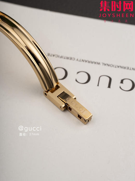 古驰复古彩虹手镯表 女士腕表 90年代中古彩虹手镯表 可自行更换圈口 商品图7