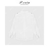 气质高级感宽松卷边袖翻领衬衫 H2560 商品缩略图1