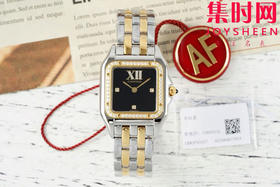 AF卡地亚猎豹系列 PANTHERE猎豹新字面 女士腕表 中号表盘尺寸：27×37mm